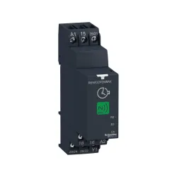 Schneider Electric RENF22R2MMW, Harmony RENF, NFC Özellikli Çok Fonksiyonlu, 0.05sn-999sa, Zaman Rölesi, 2 K/A Röle Çıkışlı, 24-240 Volt AC/DC, Test Butonlu