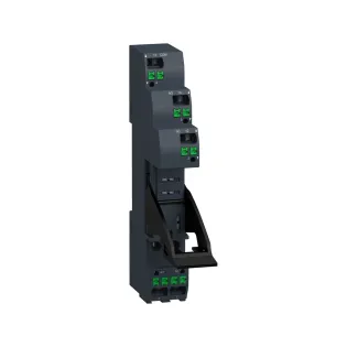 Schneider Electric RGZE05P, Harmony RXG, 5 Pinli Soketli Röleler için Hızlı Bağlantılı Röle Soketi