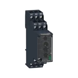 Schneider Electric RM22LA32MR, Harmony RM, Sıvı Seviye Rölesi, 0.1-30sn Gecikmeli, 2K/A