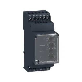 Schneider Electric RM35LM33MW, Harmony RM, Sıvı Seviye Rölesi, 0.1-5sn Gecikmeli, 2K/A