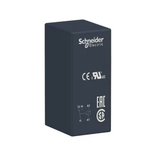 Schneider Electric RSB1A120B7, Harmony RSB, 12 Amper, 24 Volt AC, 1 K/A Kontaklı, 5 Pinli, Soketli Röle