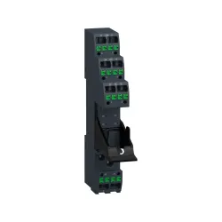 Schneider Electric RSZE08P, Harmony RSB, 8 Pinli Soketli Röleler için Hızlı Bağlantılı Röle Soketi