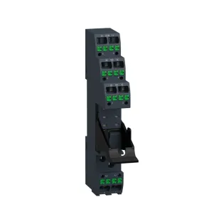 Schneider Electric RSZE08P, Harmony RSB, 8 Pinli Soketli Röleler için Hızlı Bağlantılı Röle Soketi