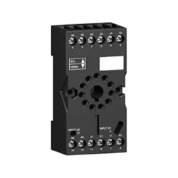 Schneider Electric RUZC3M, Harmony RUM, 11 Silindirik Pinli Soketli Röleler için Röle Soketi
