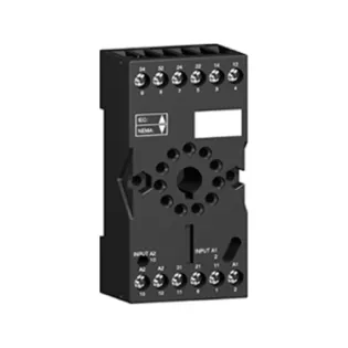 Schneider Electric RUZC3M, Harmony RUM, 11 Silindirik Pinli Soketli Röleler için Röle Soketi