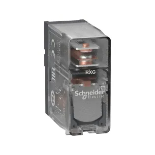 Schneider Electric RXG15BD, Harmony RXG, 10 Amper, 24 Volt DC, 1 K/A Kontaklı, 5 Pinli, Soketli Röle