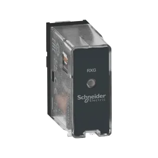 Schneider Electric RXG16BD, Harmony RXG, 10 Amper, 24 Volt DC, 1 K/A Kontaklı, 5 Pinli, Soketli Röle, LED’li