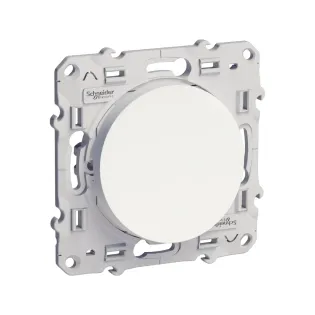 Schneider Electric S520201, Odace, Beyaz, Anahtar, Çerçevesiz