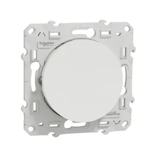 Schneider Electric S520276, Odace, Beyaz, Liht Anahtarı, Işıklı, Çerçevesiz