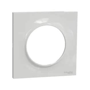 Schneider Electric S520702A1, Odace Styl, Gri, Tekli Çerçeve