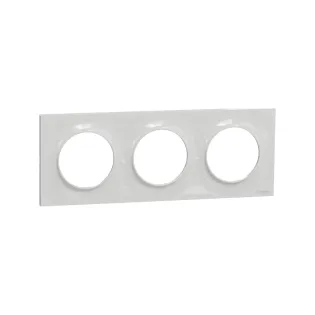 Schneider Electric S520706A1, Odace Styl, Gri, Üçlü Çerçeve