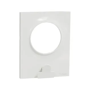 Schneider Electric S520742, Odace Pratik, Beyaz, Not Tutuculu Çerçeve