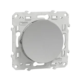 Schneider Electric S530206, Odace, Alüminyum, Liht Anahtarı, Çerçevesiz