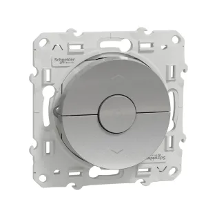 Schneider Electric S530208, Odace, Alüminyum, Jaluzi Kumanda Anahtarı, Çerçevesiz