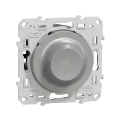 Schneider Electric S530519, Odace, Alüminyum, Vavien LED Dimmer, 40-400VA, RL Tip, Çerçevesiz