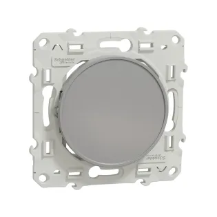Schneider Electric S530666, Odace, Alüminyum, Kör Kapak, Çerçevesiz