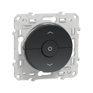 Schneider Electric S540208, Odace, Antrasit, Jaluzi Kumanda Anahtarı, Çerçevesiz