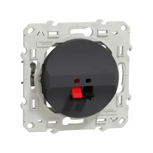 Schneider Electric S540487, Odace, Antrasit, Hoparlör Prizi, Çerçevesiz