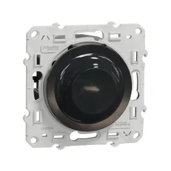 Schneider Electric S540519, Odace, Antrasit, Vavien LED Dimmer, 40-400VA, RL Tip, Çerçevesiz