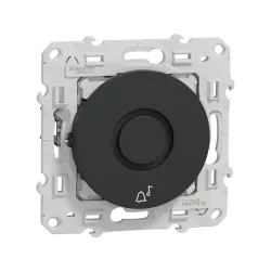 Schneider Electric S540580, Odace, Antrasit, Elektronik Kapı Zili, 230 Volt AC, Zil İşaretli, Çerçevesiz