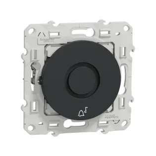 Schneider Electric S540580, Odace, Antrasit, Elektronik Kapı Zili, 230 Volt AC, Zil İşaretli, Çerçevesiz