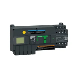 Schneider Electric TA10D3L1004TPE, TransferPacT, 100 Amper, 3 Kutuplu, Aktif Otomatik Transfer Şalteri, TA10, LCD Ekranlı