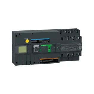 Schneider Electric TA16D3L0804TPE, TransferPacT, 80 Amper, 3 Kutuplu, Aktif Otomatik Transfer Şalteri, TA16, LCD Ekranlı