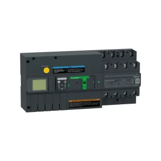 Schneider Electric TA16D4L1004TPE, TransferPacT, 100 Amper, 4 Kutuplu, Aktif Otomatik Transfer Şalteri, TA16, LCD Ekranlı