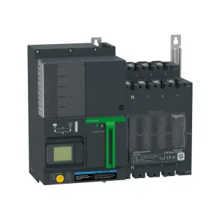 Schneider Electric TA25D4L2504TPE, TransferPacT, 250 Amper, 4 Kutuplu, Aktif Otomatik Transfer Şalteri, TA25, LCD Ekranlı