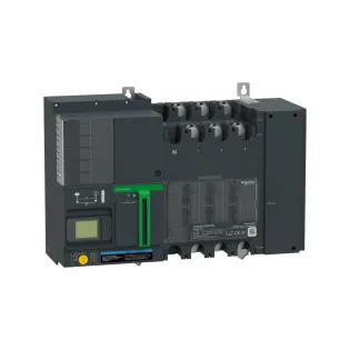 Schneider Electric TA63D3L5004TPE, TransferPacT, 500 Amper, 3 Kutuplu, Aktif Otomatik Transfer Şalteri, TA63, LCD Ekranlı