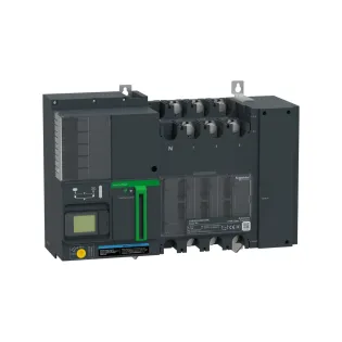 Schneider Electric TA80D3L8004TPE, TransferPacT, 800 Amper, 3 Kutuplu, Aktif Otomatik Transfer Şalteri, TA80, LCD Ekranlı