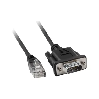 Schneider Electric TCSMCN3M4F3C2, Modicon M340/M580, Programlanabilir Otomasyon Kontrolörleri için RS232 Seri Bağlantı Kablosu, RJ45, SUB-D 9 Dişi