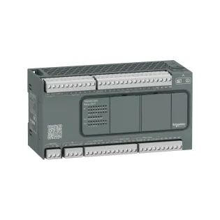 Schneider Electric TM200C32R, Modicon M200, Kompakt Tip Programlanabilir Lojik Kontrolör (PLC), 20 Dijital Giriş, 12 Röle Çıkış, 100-240 Volt AC