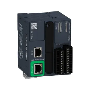Schneider Electric TM221ME16R, Modicon M221, Modüler Tip Programlanabilir Lojik Kontrolör(PLC), 8 Dijital Giriş, 8 Röle Çıkış, 2 Analog Çıkış, 24 Volt DC, Ethernetli