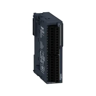 Schneider Electric TM3DQ16T, Modicon TM3, Programlanabilir Lojik Kontrolörler için Dijital Çıkış Modülü, 16 Transistör Çıkış(Source)