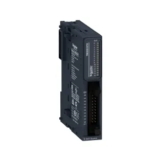 Schneider Electric TM3DQ16TK, Modicon TM3, Programlanabilir Lojik Kontrolörler için Dijital Çıkış Modülü, 16 Transistör Çıkış(Source), He10 Konnektör