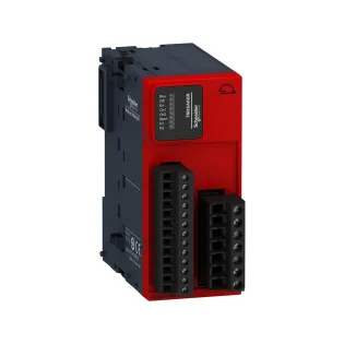 Schneider Electric TM3SAK6R, Modicon TM3, Programlanabilir Lojik Kontrolörler için Makine Emniyet Modülü, 3 Fonksiyon, CAT4