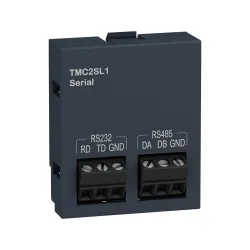 Schneider Electric TMC2SL1, Modicon M221, Programlanabilir Lojik Kontrolörler için Kartuş Tip Haberleşme Modülü, 1xRS232, 1xRS485