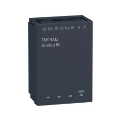 Schneider Electric TMC4AI2, Modicon M241, Programlanabilir Lojik Kontrolörler için Kartuş Tip Analog Giriş Modülü, 2 Analog Giriş