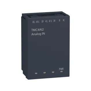 Schneider Electric TMC4AI2, Modicon M241, Programlanabilir Lojik Kontrolörler için Kartuş Tip Analog Giriş Modülü, 2 Analog Giriş