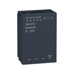 Schneider Electric TMC4TI2, Modicon M241, Programlanabilir Lojik Kontrolörler için Kartuş Tip Sıcaklık Giriş Modülü, 2 Sıcaklık Girişi