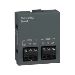 Schneider Electric TMCR2SL1, Modicon M200, Programlanabilir Lojik Kontrolörler için Seri Haberleşme Kartuşu, 1x RS232 veya 1x RS485
