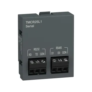 Schneider Electric TMCR2SL1, Modicon M200, Programlanabilir Lojik Kontrolörler için Seri Haberleşme Kartuşu, 1x RS232 veya 1x RS485