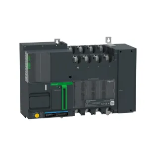 Schneider Electric TR80D4R8002TPE, TransferPacT, 800 Amper, 4 Kutuplu, Remote Otomatik Transfer Şalteri, TR80, LCD Ekranlı, Uzaktan Konrollü