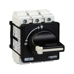 Schneider Electric VBF4, TeSys Vario, 80 Amper, 22 kW, Ana Şalter, Siyah