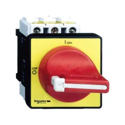 Schneider Electric VCF02, TeSys Vario, 12 Amper, 3 kW, Emniyet Şalteri, Kırmızı-Sarı