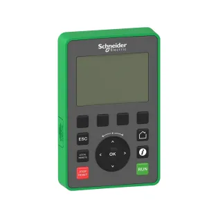 Schneider Electric VW3A1111, Altivar Machine ve Process için Harici Çift Renkli Grafik Türkçe Kontrol Paneli