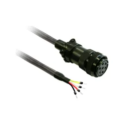 Schneider Electric VW3M5A21R05, Easy Lexium 16, 1-1.5 kW Frensiz Servo Sürücü ve Motorlar için Güç Kablosu, 4x2 mm², 5mt