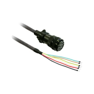 Schneider Electric VW3M5A22R05, Easy Lexium 16, 1-1.5 kW Frenli Servo Sürücü ve Motorlar için Güç Kablosu, 6x2 mm², 5mt
