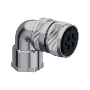 Schneider Electric VW3M5B22, Easy Lexium 18, Askeri Tip Motor Güç Konnektör Seti, S1